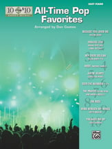 10 for 10 Sheet Music: All-Time Pop Favorites piano sheet music cover Thumbnail